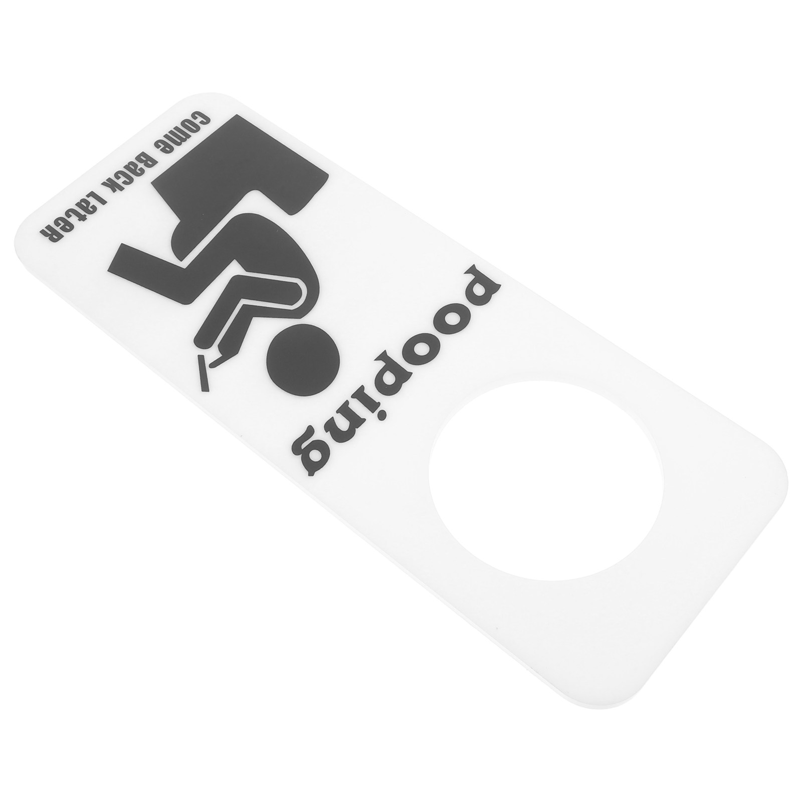 Home Bathroom Occupied Sign - Funny Bathroom Door Sign Occupied Indicator