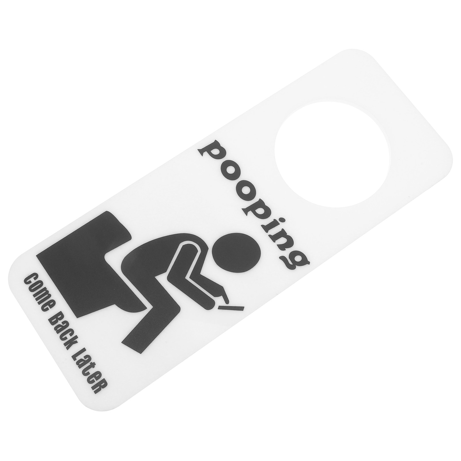 Home Bathroom Occupied Sign - Bathroom Door Sign Funny Occupied Indicator