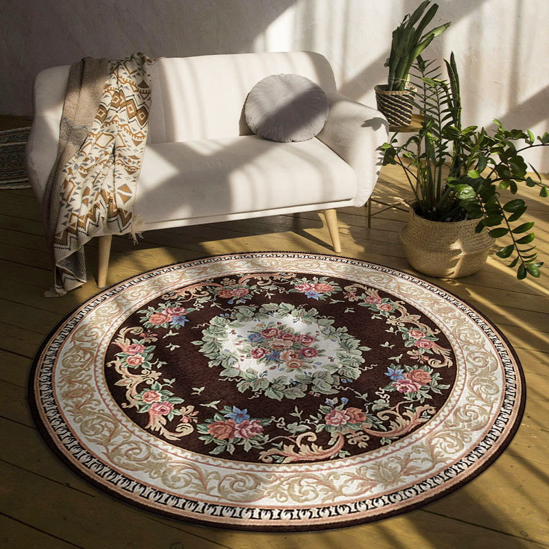 Bohemian Round Rugs Floral Med - đánh giá và giá Home Bathroom Colors