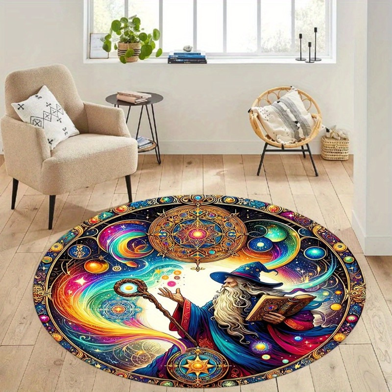 Wizard Fantasy Art Round Rug F - đánh giá và giá Home Bathroom Colors