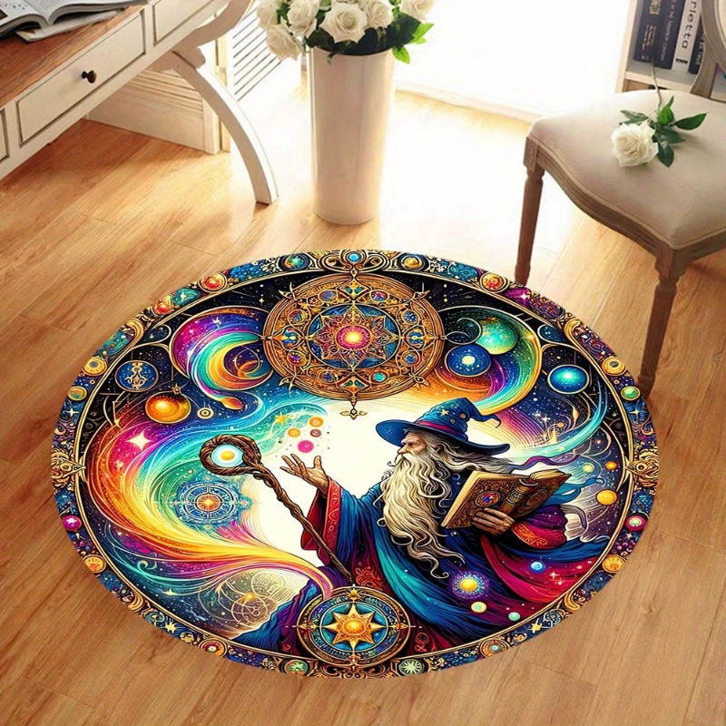 Wizard Fantasy Art Round Rug F - đánh giá và giá Home Bathroom Colors