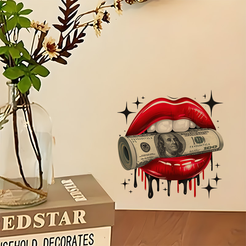 KT79# Wall Sticker Sexy Lips S - đánh giá và giá Home Bathroom Floor Tiles