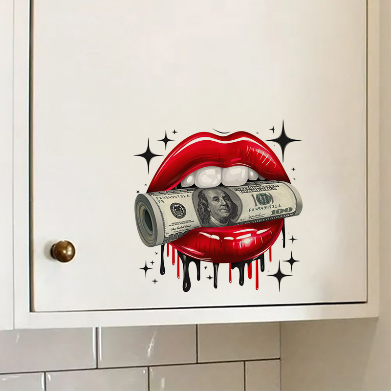 KT79# Wall Sticker Sexy Lips S - đánh giá và giá Home Bathroom Floor Tiles