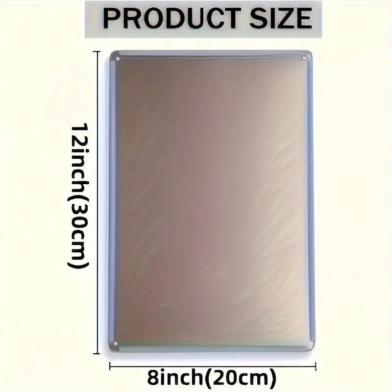 Stylish Female Metal Tin Sign  - đánh giá và giá Home Bathroom Wall Decor