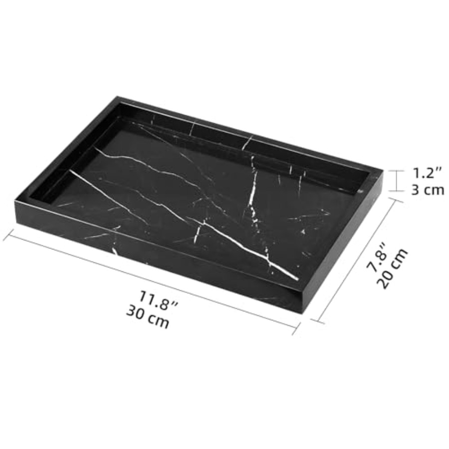 Marble Bathroom Vanity Tray, N - đánh giá và giá Home Bathroom