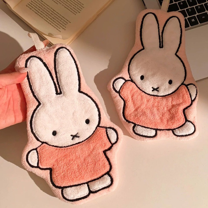 Miffy Rabbit Hand Towel Cute F - đánh giá và giá Home Goods Bathroom Sets