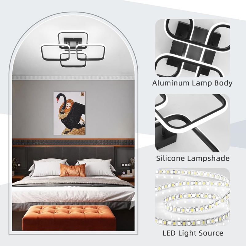 LED Chandelier Three Colors Ce - đánh giá và giá Home Bathroom Colors