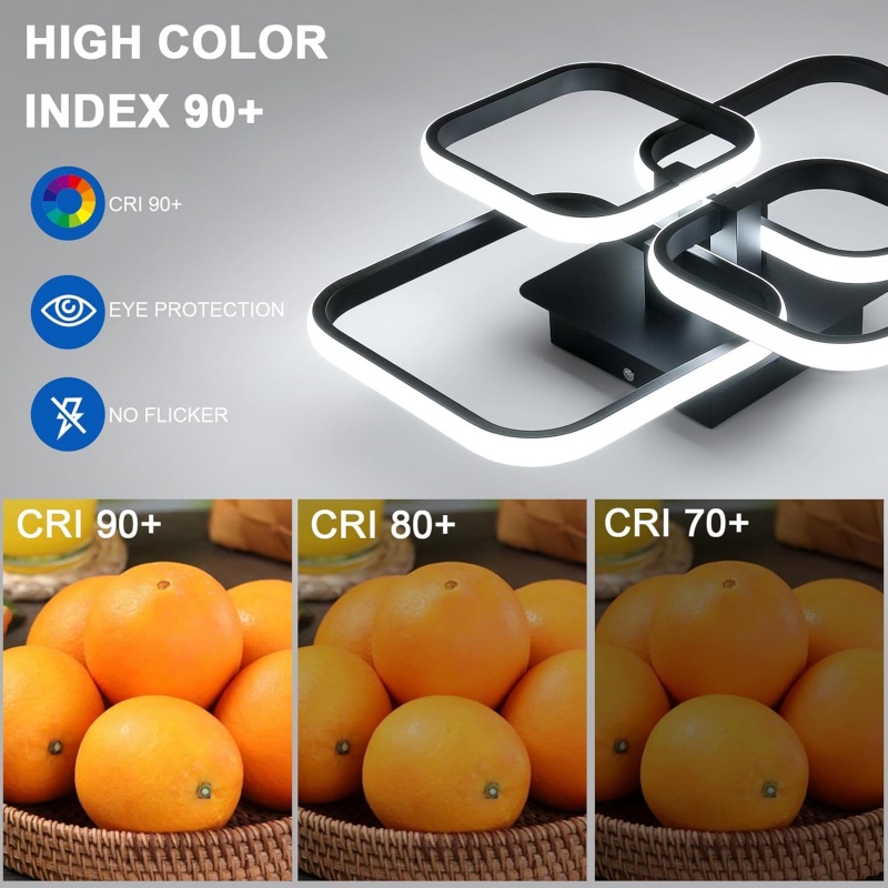 LED Chandelier Three Colors Ce - đánh giá và giá Home Bathroom Colors