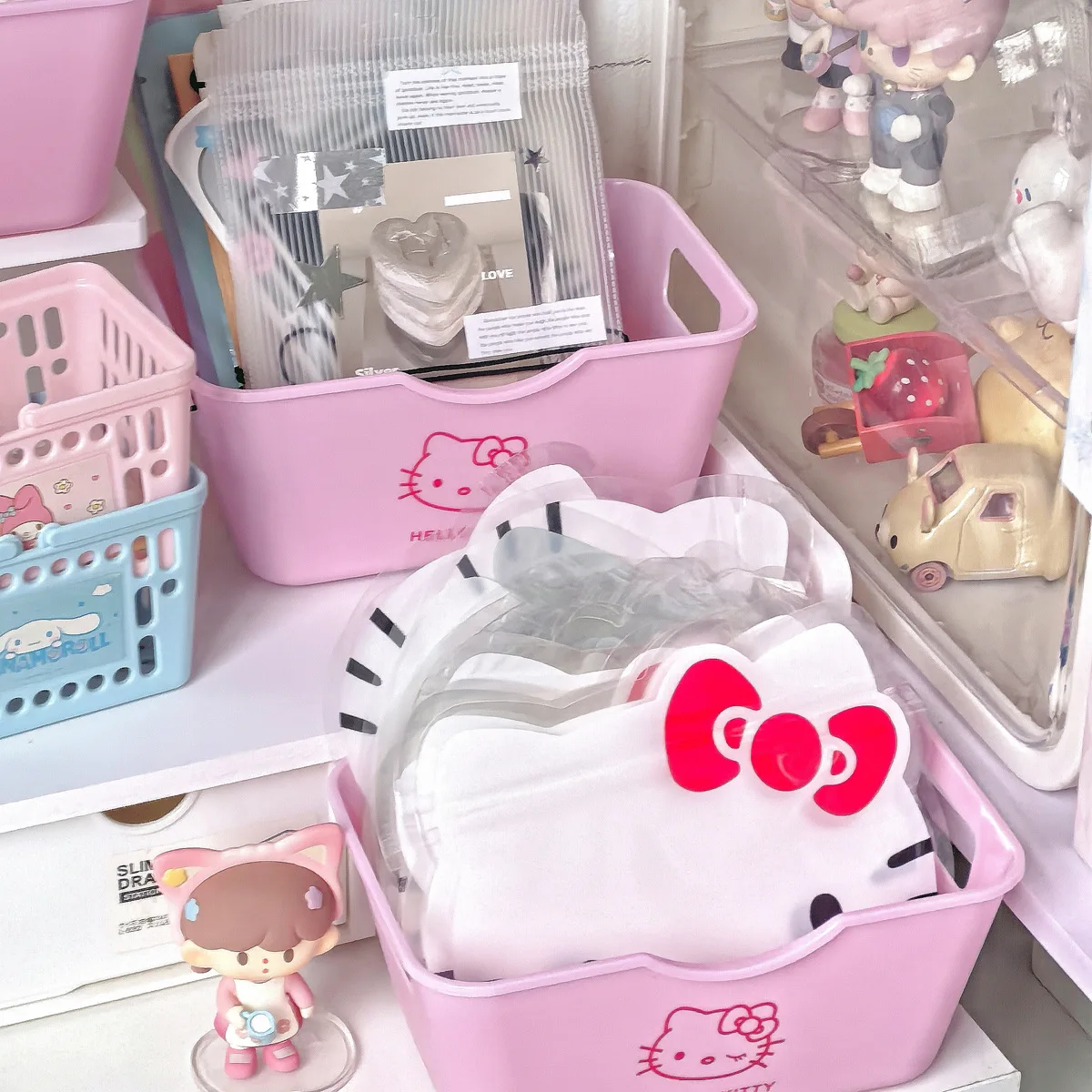 Hello Kitty 2/4Pcs Plastic Org - đánh giá và giá Home Goods Bathroom Sets