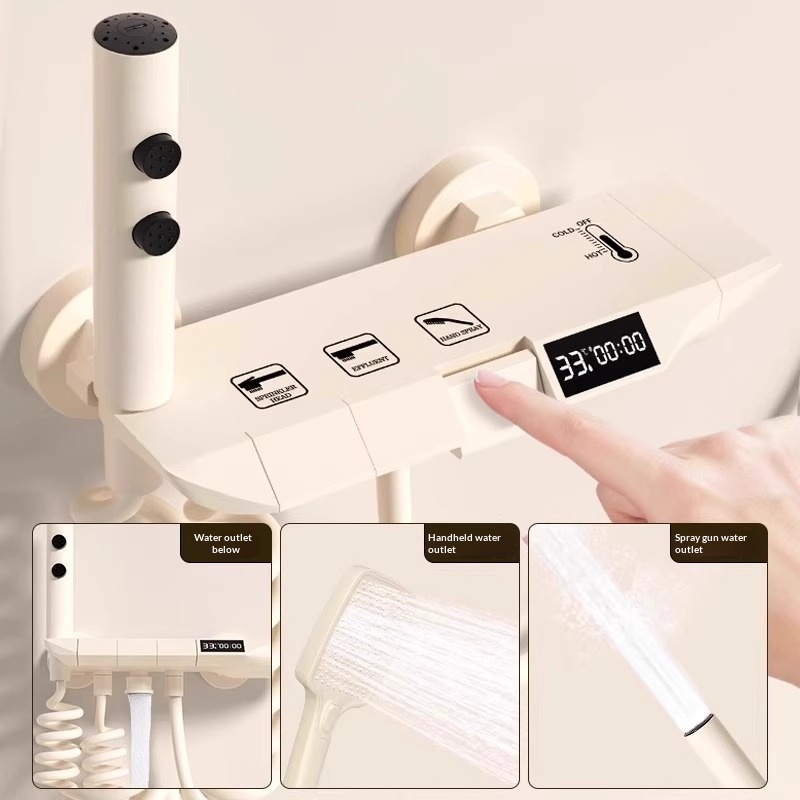 Creamy Easy Topless Shower Set - đánh giá và giá Home Bathroom