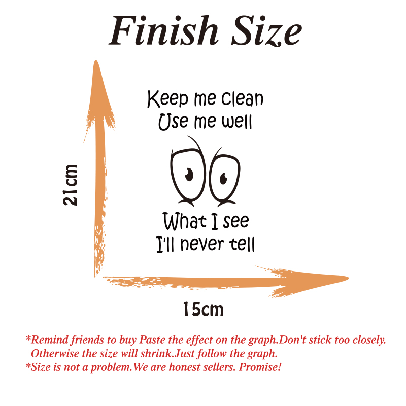 Funny Toilet Sticker Decal Kee - đánh giá và giá Home Bathroom Floor Tiles