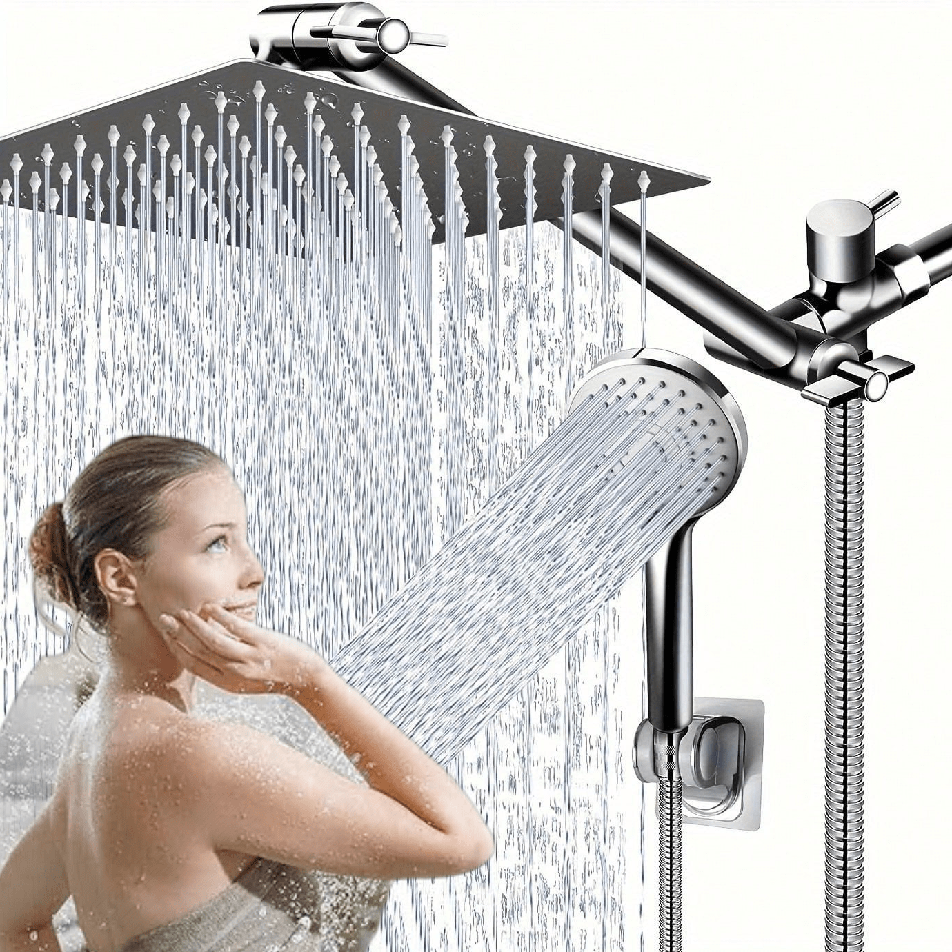 8-Inch High Pressure Rain Show - đánh giá và giá Home Bathroom