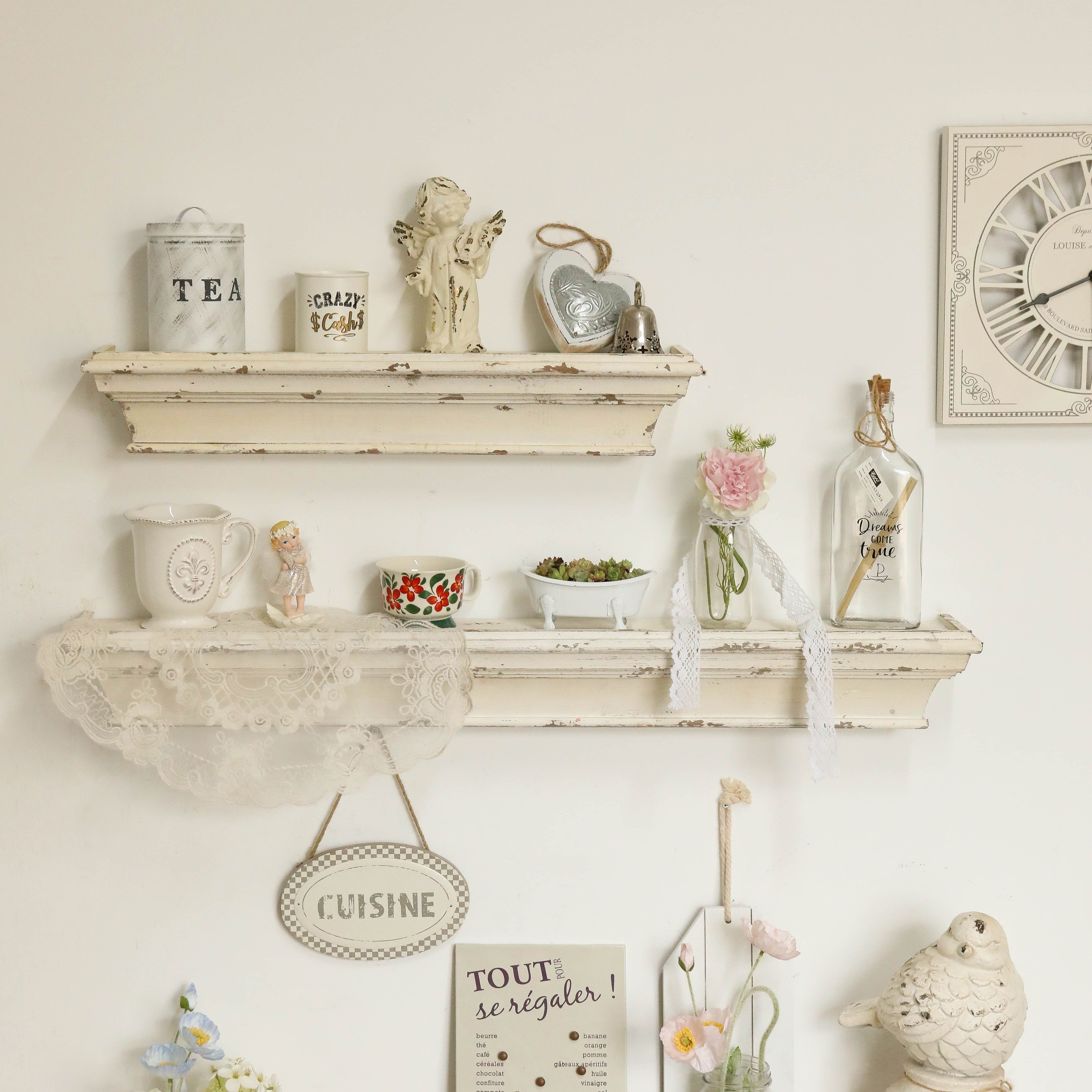 Set of two-layer boards, retro - đánh giá và giá Home Goods Bathroom Sets