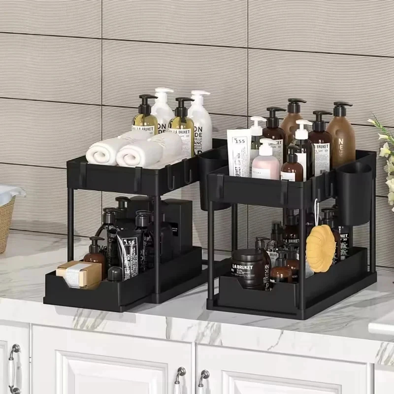 2 Tier Sliding Drawer Under Si - đánh giá và giá Home Depot Bathroom Sink