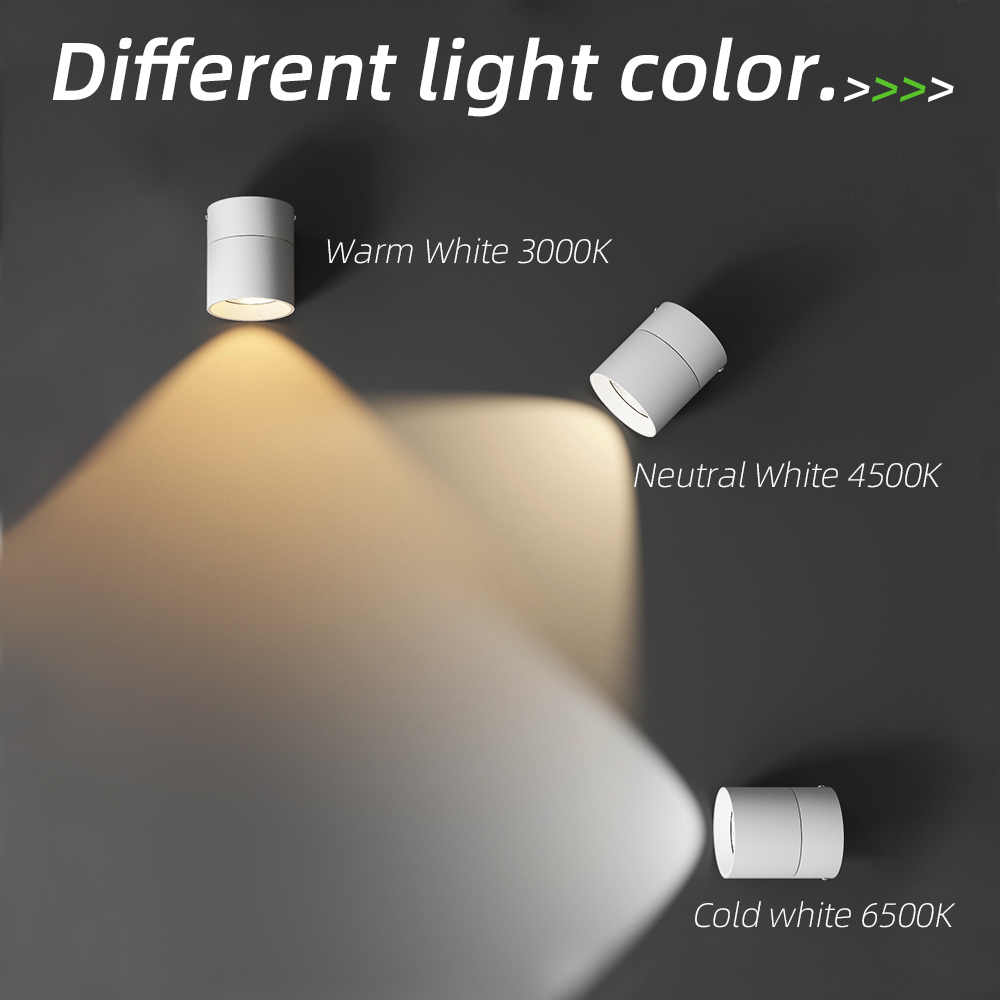 Spot Led Downlight 220v 3 colo - đánh giá và giá Home Bathroom Colors