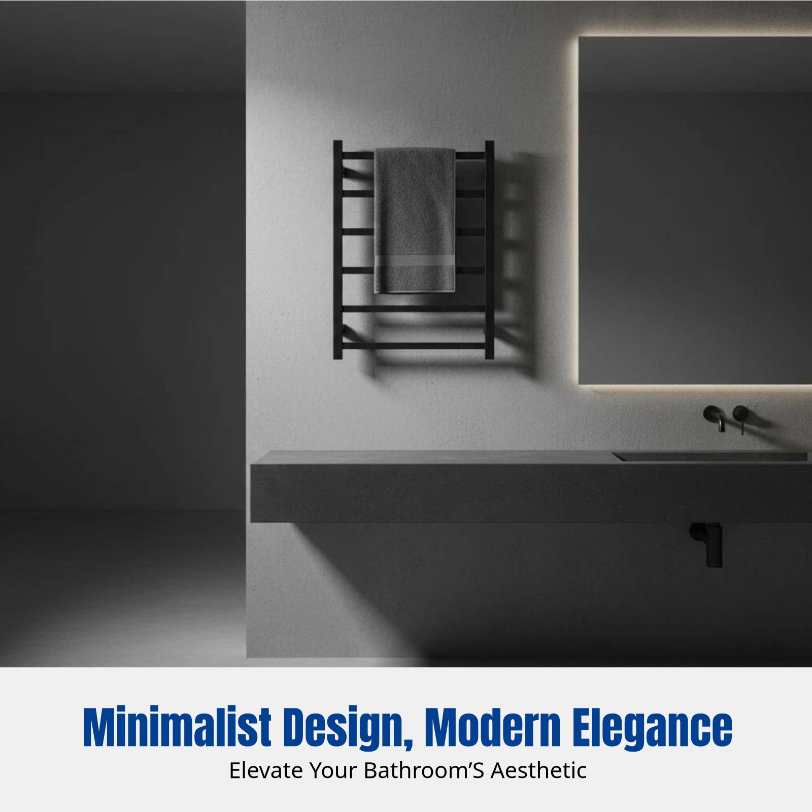 Smart Electric Towel Rack, Hea - đánh giá và giá Home Bathroom