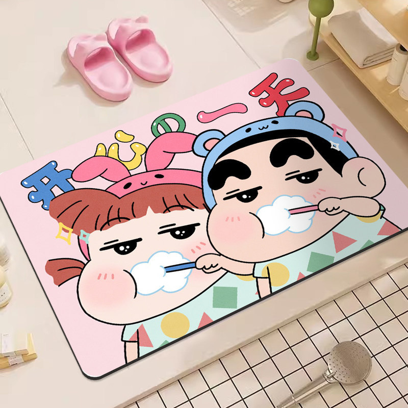 Crayon Shin-Chan Cartoon Diato - đánh giá và giá Home Bathroom Door