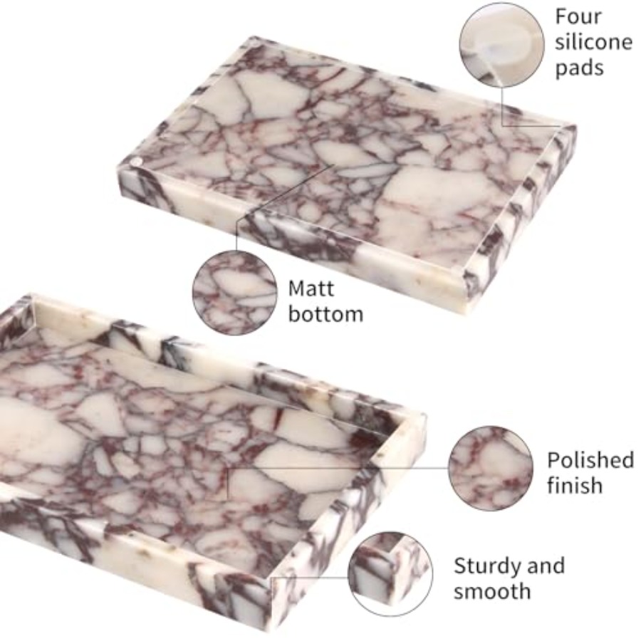 Marble Bathroom Vanity Tray, N - đánh giá và giá Home Bathroom