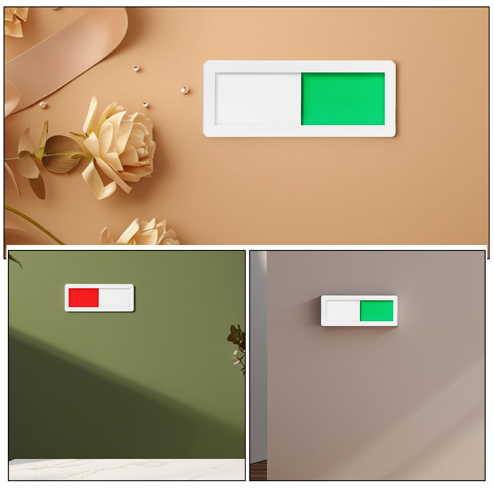 5Pcs DIY Sliding Door Sign Hig - đánh giá và giá Home Bathroom Occupied Sign