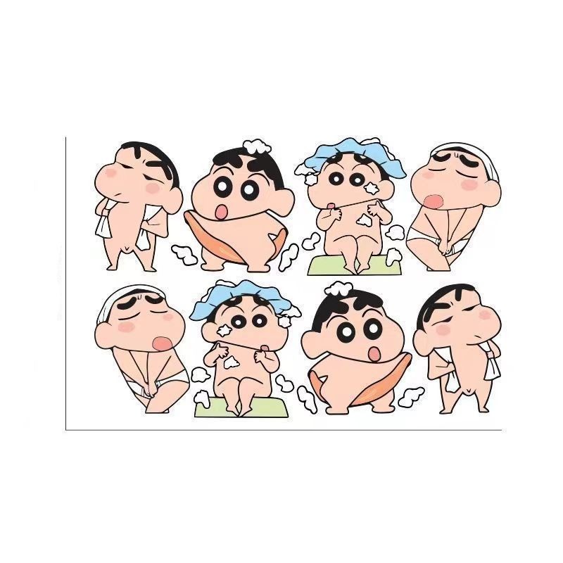 Crayon Shin-chan cartoon carto - đánh giá và giá Home Bathroom Wall Decor