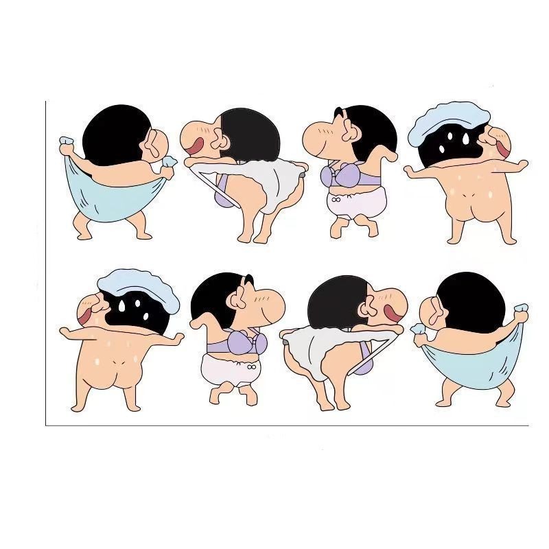 Crayon Shin-chan cartoon carto - đánh giá và giá Home Bathroom Wall Decor