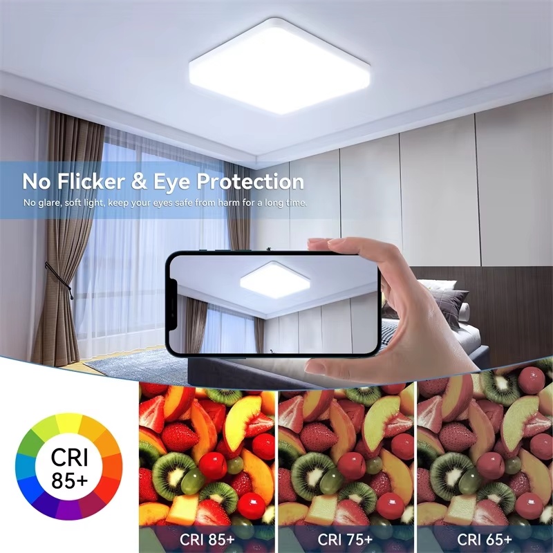 36W 48W Ultra-thin LED Ceiling - đánh giá và giá Home Bathroom Colors