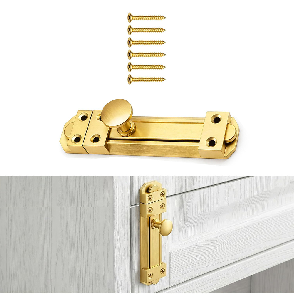 5 Inch Solid Brass Sliding Doo - đánh giá và giá Home Bathroom Door