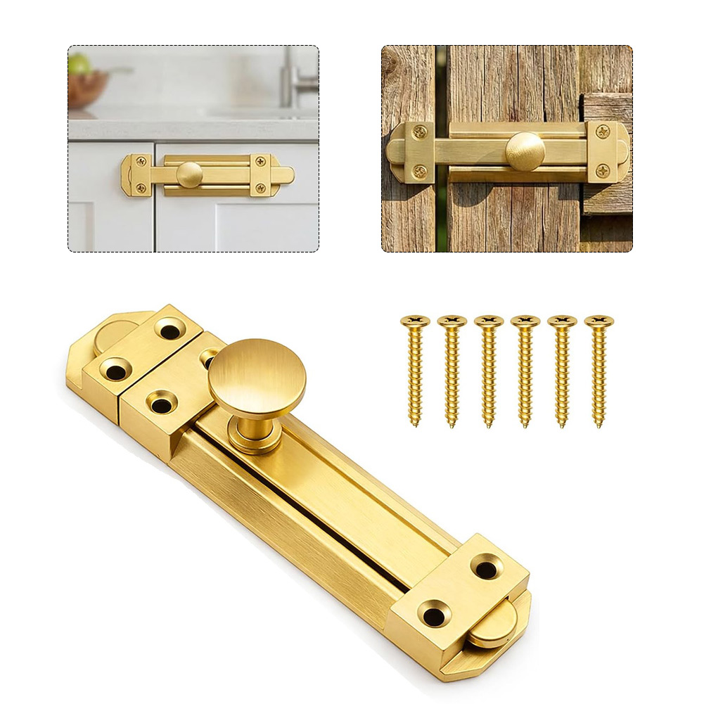 5 Inch Solid Brass Sliding Doo - đánh giá và giá Home Bathroom Door