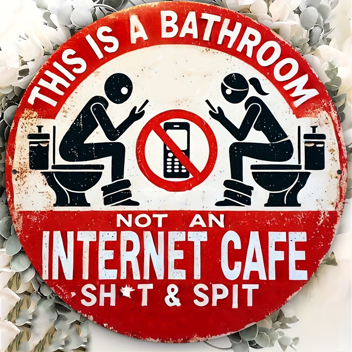1pc, 8x8 inches (20x20cm), Rus - đánh giá và giá Home Bathroom Wall Decor