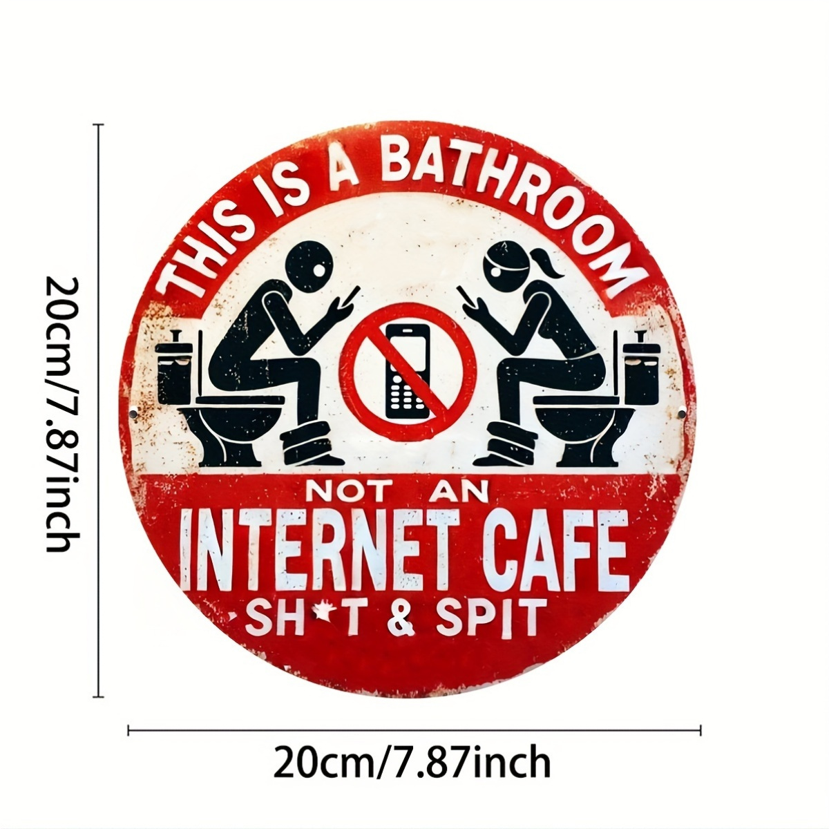1pc, 8x8 inches (20x20cm), Rus - đánh giá và giá Home Bathroom Wall Decor