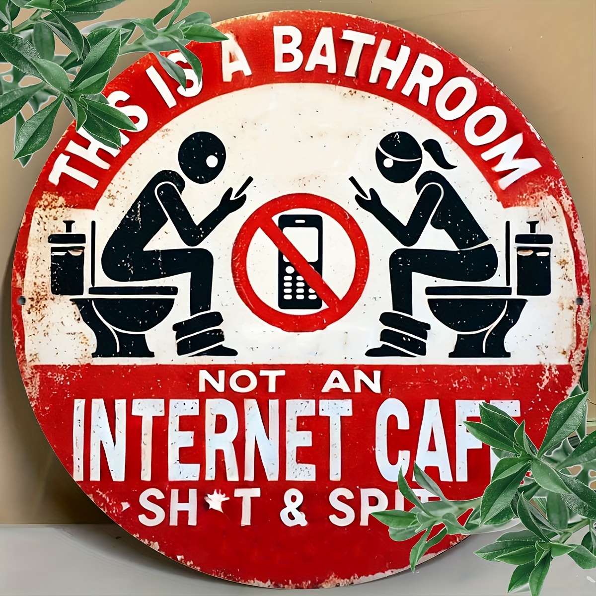 1pc, 8x8 inches (20x20cm), Rus - đánh giá và giá Home Bathroom Wall Decor