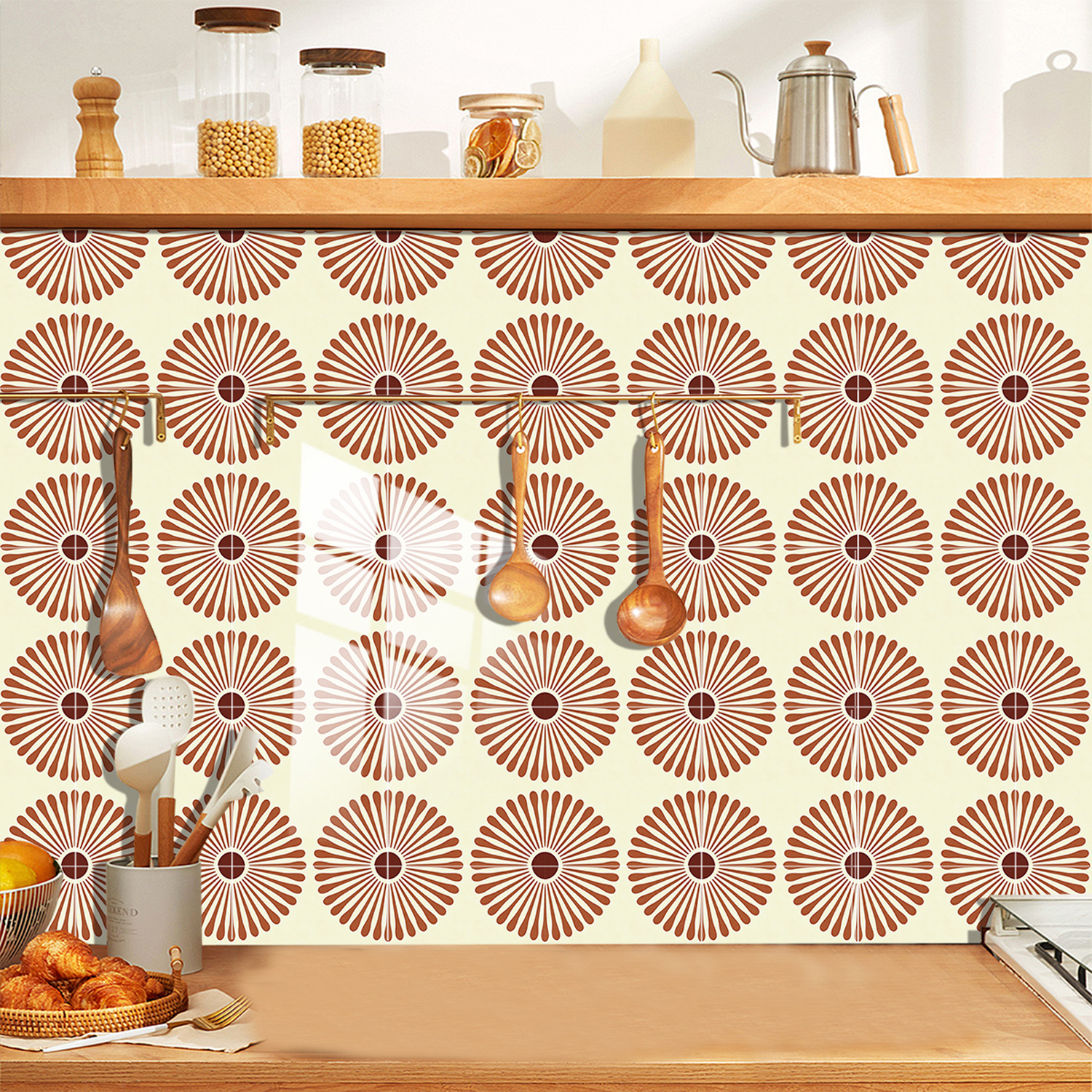 10pcs Japanese Chrysanthemum S - đánh giá và giá Home Bathroom Floor Tiles