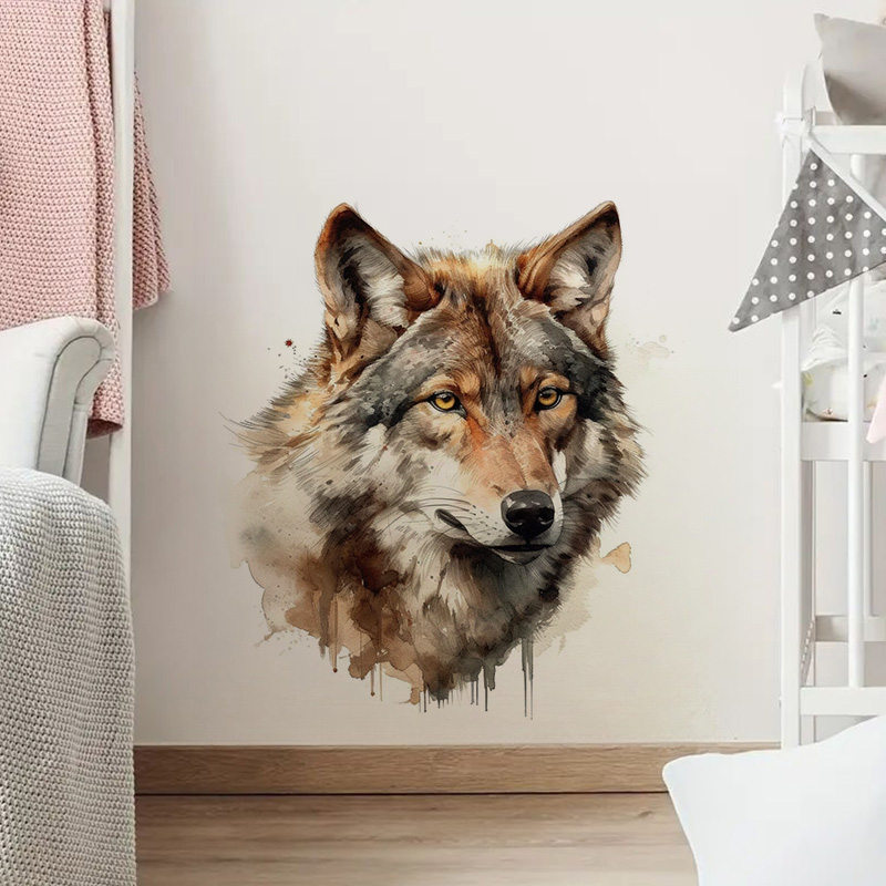 Wolf Wall Stickers, Toilet Sti - đánh giá và giá Home Bathroom Floor Tiles