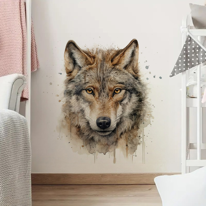 Wolf Wall Stickers, Toilet Sti - đánh giá và giá Home Bathroom Floor Tiles