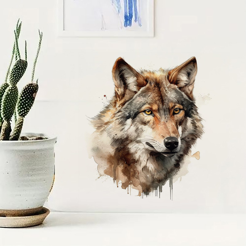 Wolf Wall Stickers, Toilet Sti - đánh giá và giá Home Bathroom Floor Tiles