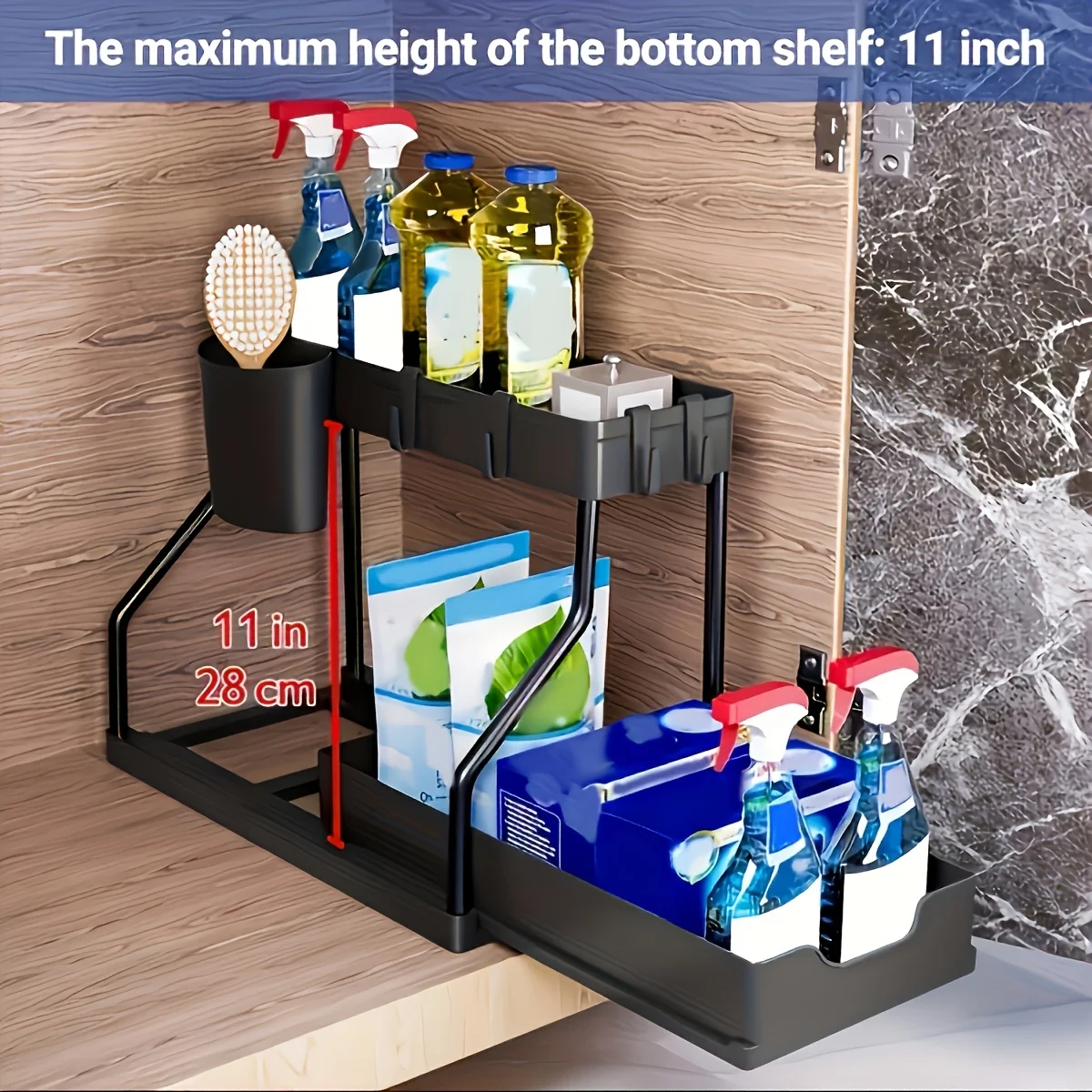 Under Sink Organizer Space Sav - đánh giá và giá Home Depot Bathroom Sink