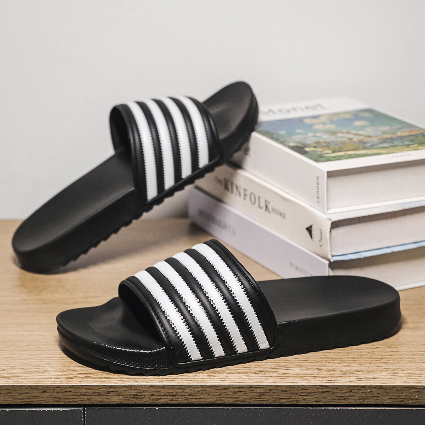 YUYIN Summer Men Slippers Indo - đánh giá và giá Home Bathroom Colors