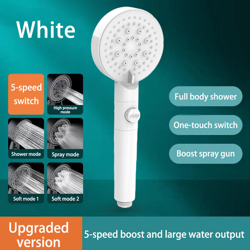 Pressure Boosting Shower Head  - đánh giá và giá Home Bathroom
