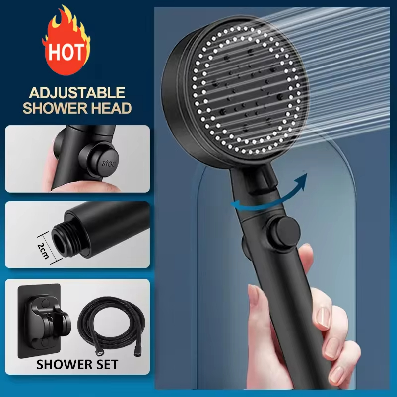 Pressure Boosting Shower Head  - đánh giá và giá Home Bathroom