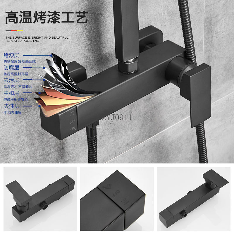 Square dumb black hot and cold - đánh giá và giá Bathroom Home Improvement B&Q Limerick