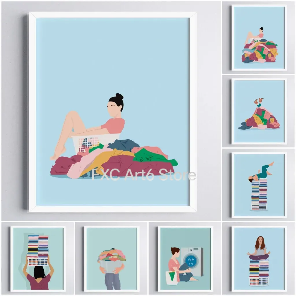 Frameless Pastel Colors Art Pr - đánh giá và giá Home Bathroom Colors