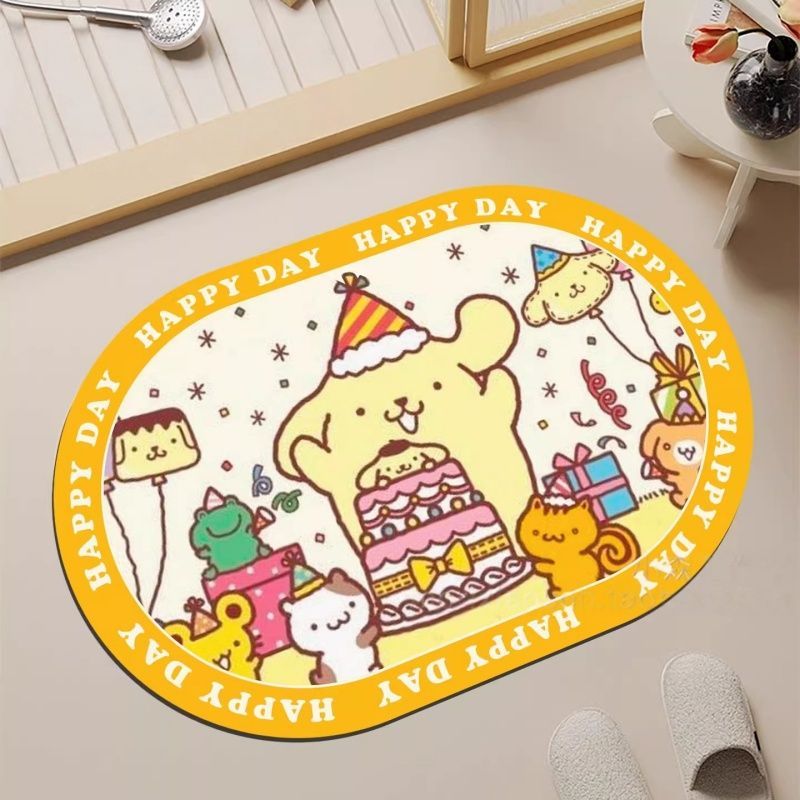 Pudding Dog Inspired Bath Mat  - đánh giá và giá Home Goods Bathroom Sets
