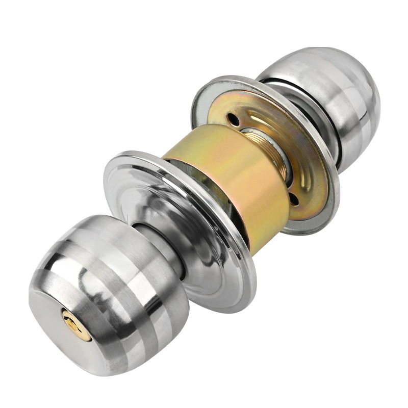 Stainless Steel Golden Round B - đánh giá và giá Home Bathroom Door