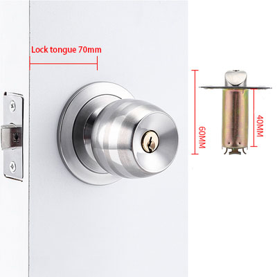 Stainless Steel Golden Round B - đánh giá và giá Home Bathroom Door