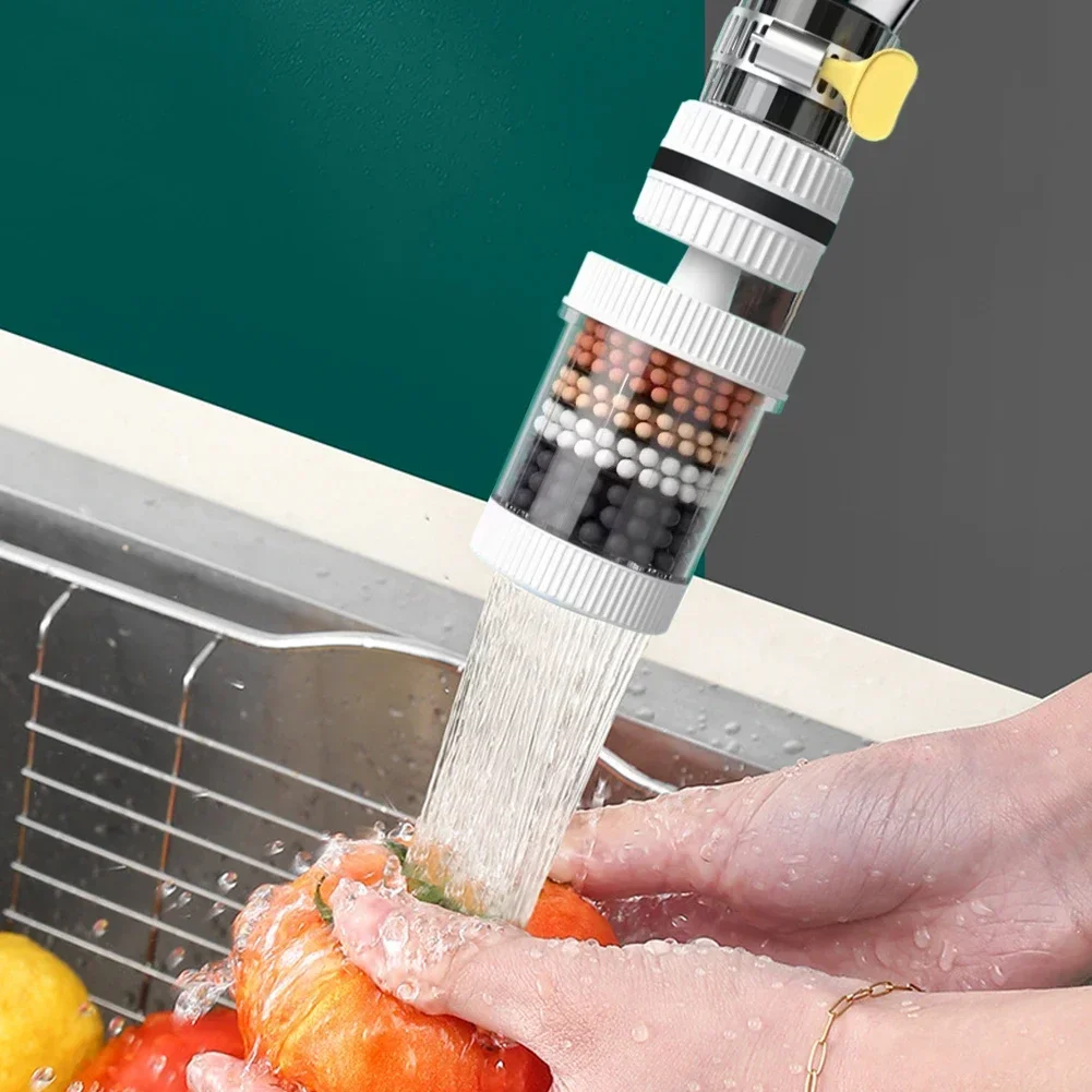 6 Layers Faucet Water Filter U - đánh giá và giá Home Bathroom